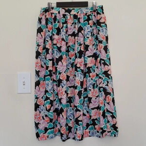 Vintage Judy Bond floral skirt